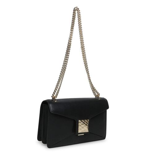 Bolsa Steve Madden crossbody color negro breva blkfa breva