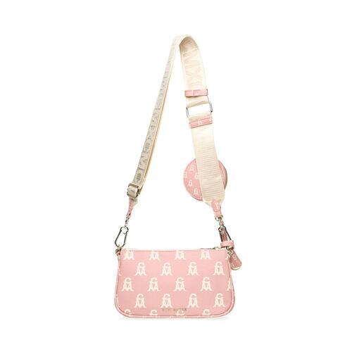 Bolsa crossbody rosa claro multi Steve Madden