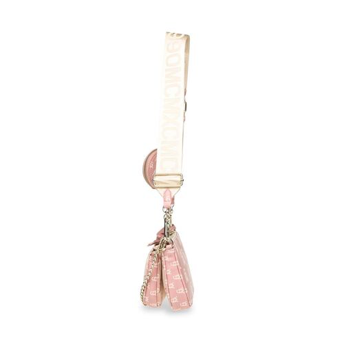 Bolsa crossbody rosa claro multi Steve Madden