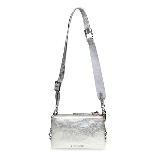 Bolso Steve Madden Crossbody color Plateado para Mujer