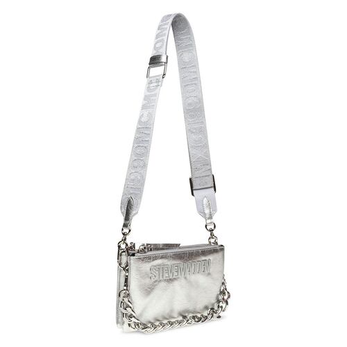 Bolso Steve Madden Crossbody color Plateado para Mujer