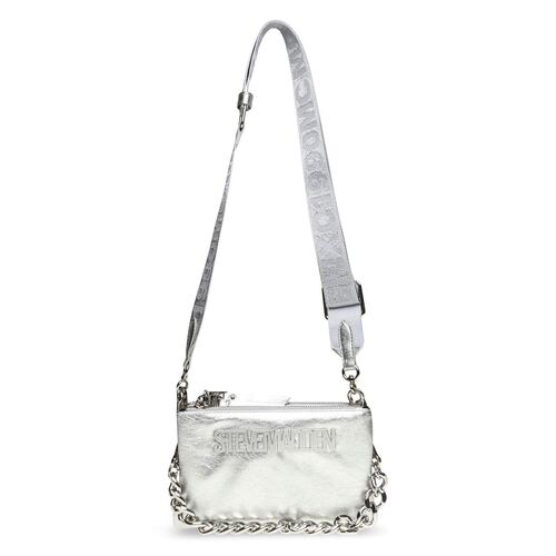 Bolso Steve Madden Crossbody color Plateado para Mujer