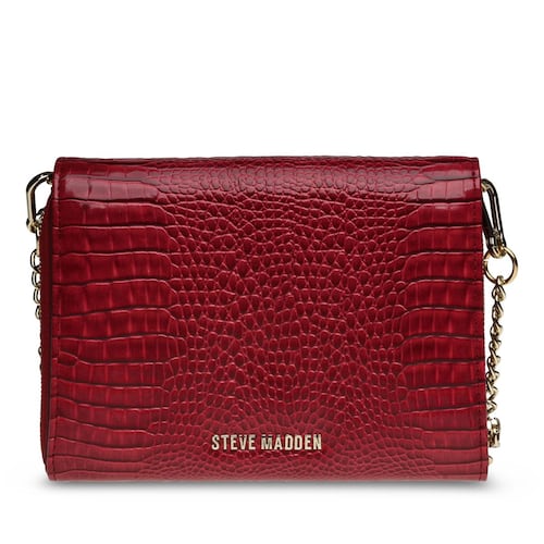 Bolso Wallet Color Rojo Quemado Para Mujer Steve Madden Bexalt