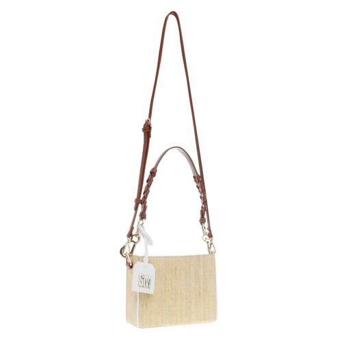 Bolsa Steve Madden crossbody natural con rafia BLEAVE NATFA