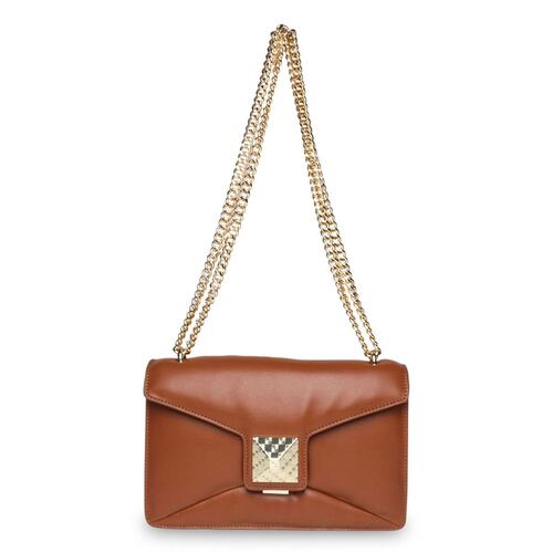 Bolsa Steve Madden crossbody color café breva cogfa breva