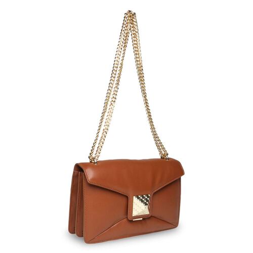 Bolsa Steve Madden crossbody color café breva cogfa breva
