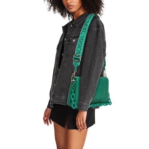 Bolso Messenger Steve Madden Verde para Mujer