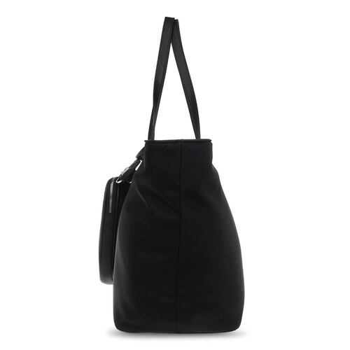 Bolsa Steve Madden tote color negro bjude blkfa