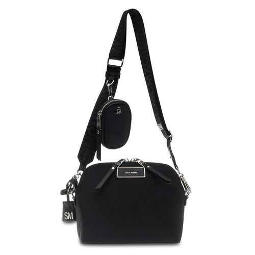 Bolsa Steve Madden dome color negro bfarren blkfa