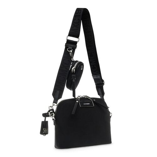 Bolsa Steve Madden dome color negro bfarren blkfa