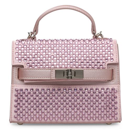 Bolso Steve Madden crossbody rosa con brillos bdignity