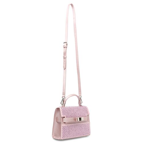Bolso Steve Madden crossbody rosa con brillos bdignity