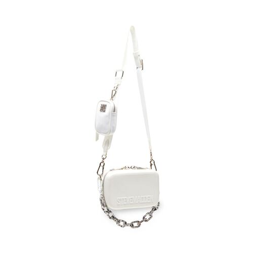 Bolso Camera Bag Steve Madden Blanco para Mujer