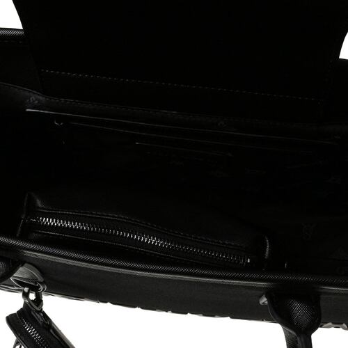Bolsa Steve Madden tote color negro bchords blkfa bchords
