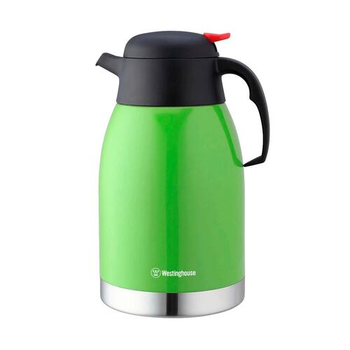 Cafetera De Acero Inoxidable Verde 2000ml Westinghouse