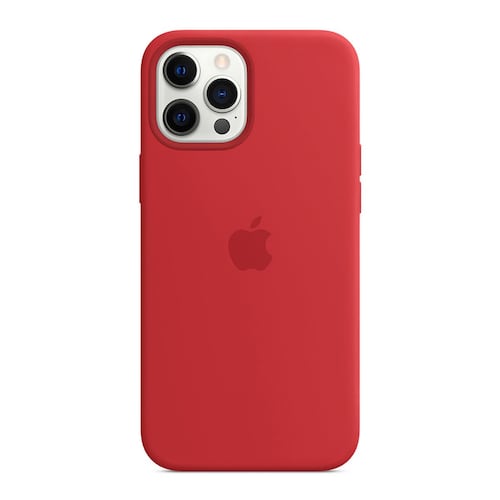 Funda de Silicón con MagSafe iPhone 12 Pro Max - (PRODUCT)RED Rojo