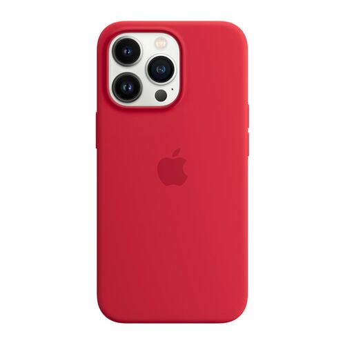 Funda iPhone 13 Pro-Rojo Silic C/Ma