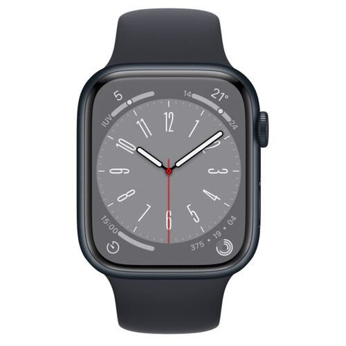 Apple Watch S8 45 mm aluminio medianoche