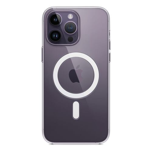 Protector iPhone 12 y 12 Pro Silicon MagSafe Transparente