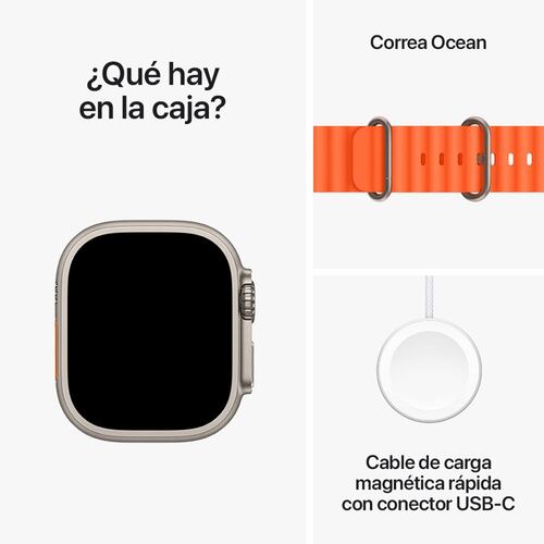 Apple Watch Ultra 2 49mm Ocean Naranja