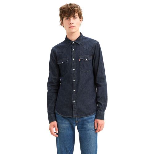 Camisa azul Levis para hombre EG