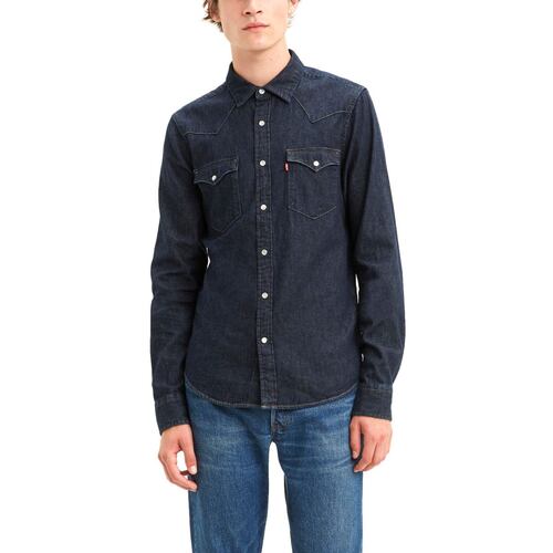 Camisa azul Levis para hombre EG