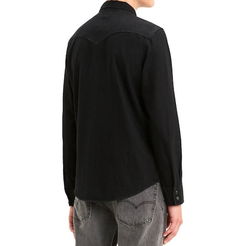 Camisa negra Levis para hombre EG