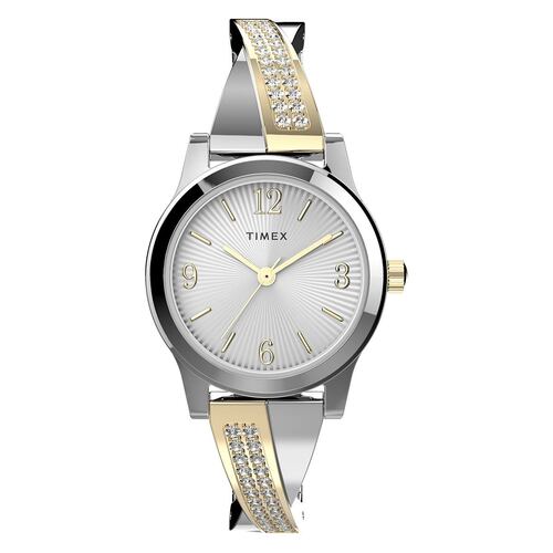 Reloj Timex TW2V697006P Semi-Bangle with Crystal dama