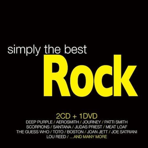 2 CDs + 1 DVD Simply The Best: Rock