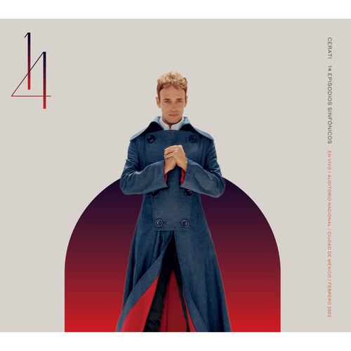 CD - Gustavo Cerati 14 episodios sinfónicos en vivo desde el Auditorio Nacional de México