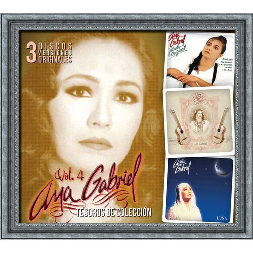 CD3 Ana Gabriel Vol. 4 Tesoros de Colección - Pecado Original , joyas de dos siglos, luna