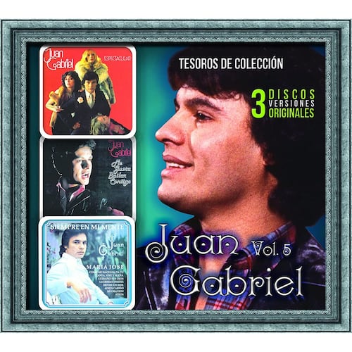 CD3 Jusan Gabriel Vol. 5 Tesoros de Colección - Siempre en Mi Mente - Espectacular - Me Gusta Bailar Contigo