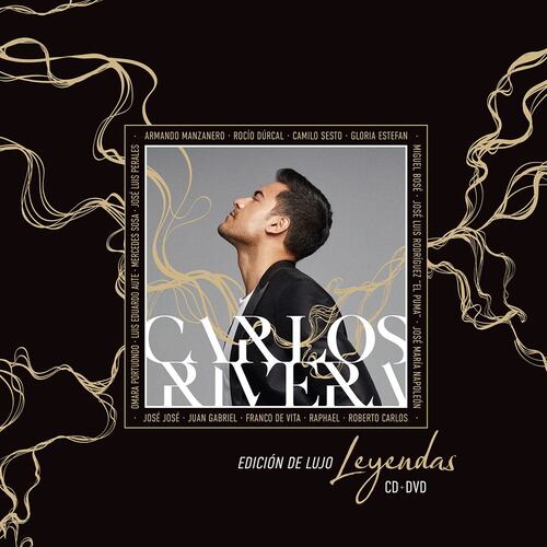CD+DVD Carlos Rivera Leyendas Edición de Lujo