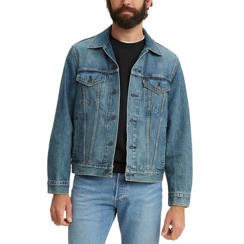 Chamarra azul Levis para hombre M