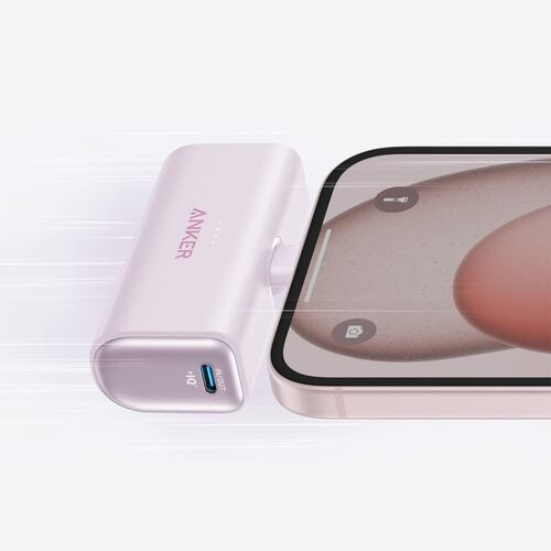 Anker Power Bank  A1653 N 22.5W Violeta