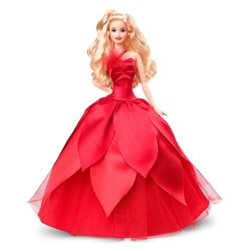 Barbie Holiday Doll  Rubia