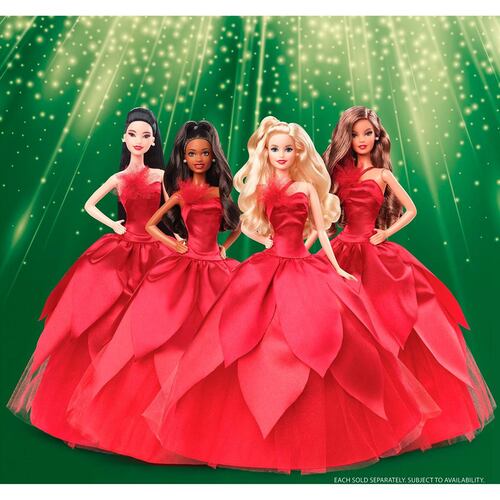 Barbie Holiday Doll  Rubia
