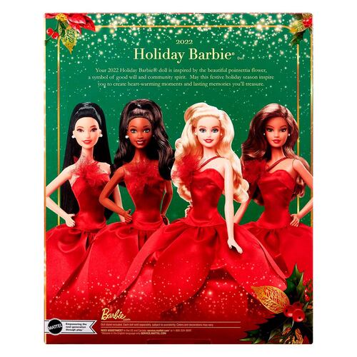 Barbie Holiday Doll  Rubia