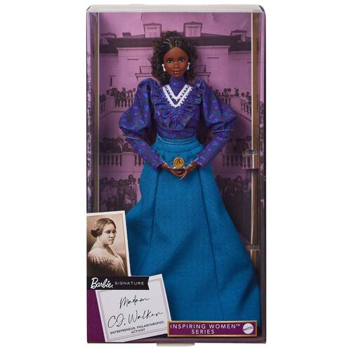Barbie Signature Muñeca Inspiring Women Madam Cj Walker