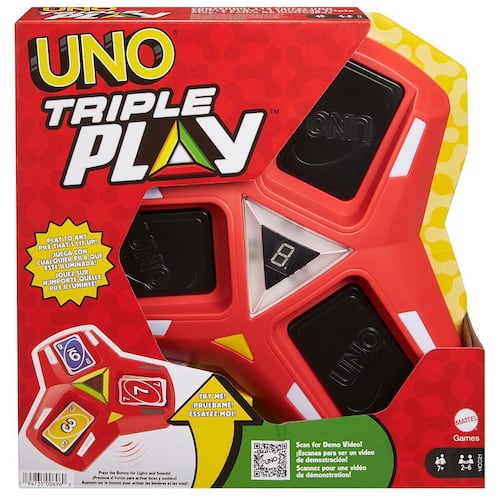 UNO Triple Play Juego de Mesa