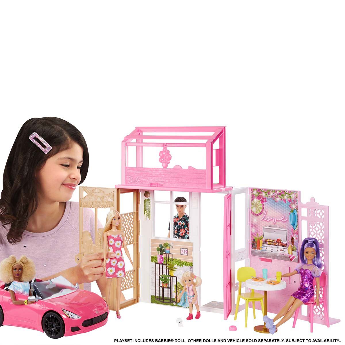 Barbie Estate Casa Glam Con Muñeca