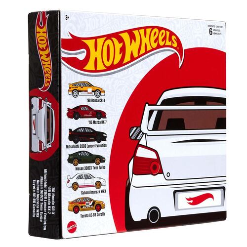 Hot Wheels Themed Japanese Car Culture Multipack