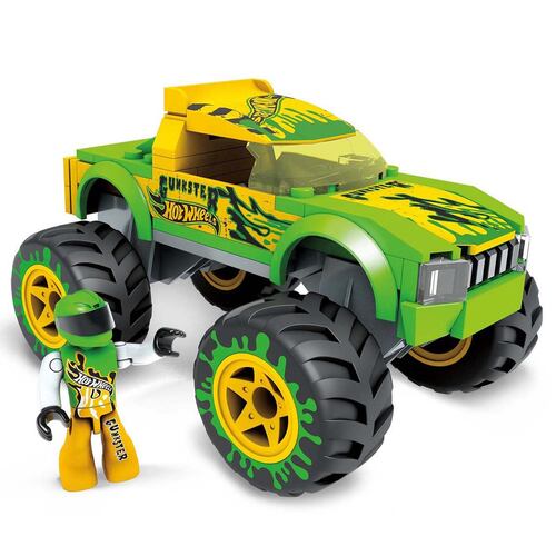 Mega Construx Hot Wheels Gunkster Monster Truck