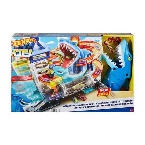 Hot Wheels City Ataque en la ciudad Tiburon