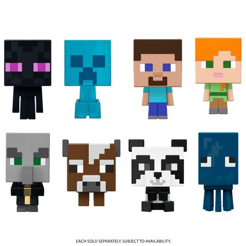 Mini Cabezas Mob Surtidas Minecraft