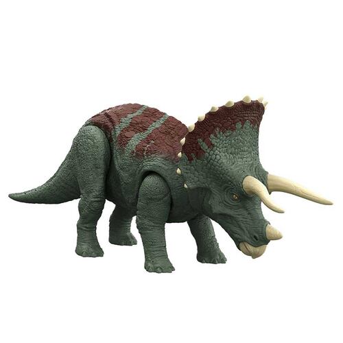 Jurassic World Triceratops. Ruge y Ataca