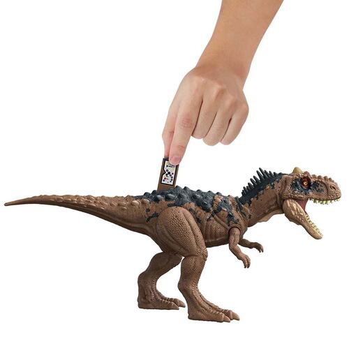 Jurassic World Rajasaurus, Ruge y Ataca