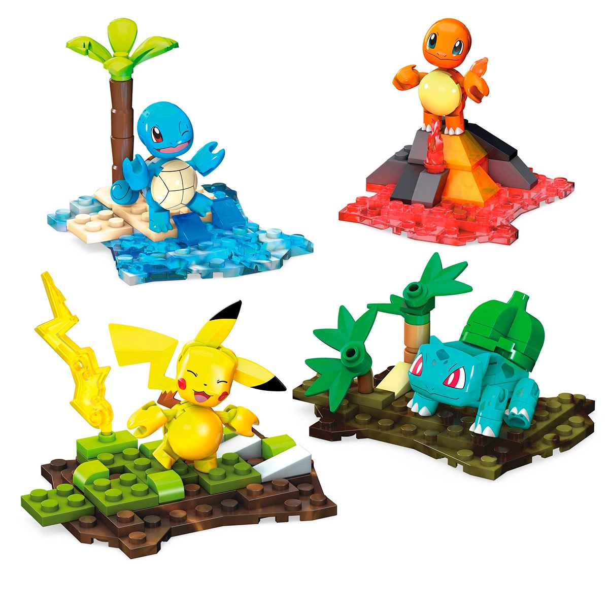 Mega Construx Pok mon Equipo de Kanto Juguete de Construcci n