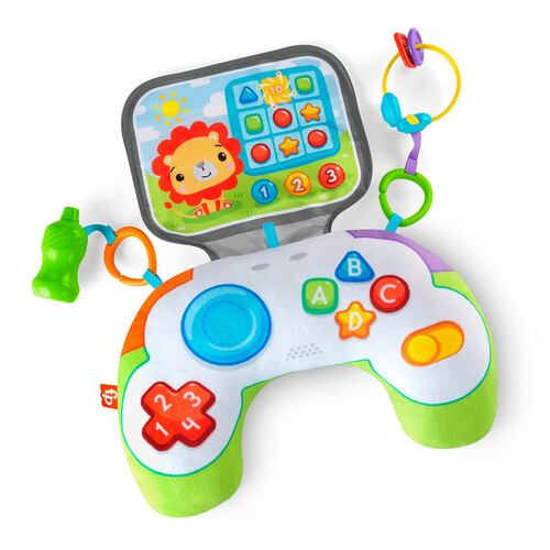 Fisher-Price Cojin de Media Luna de Videojuego