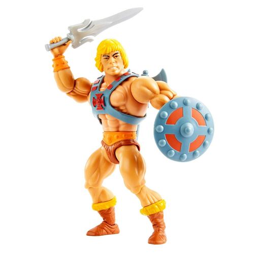 Masters of the Universe Origins, He-Man Cabeza Vintage, Figura de Acción para niños de 6 años en adelante
